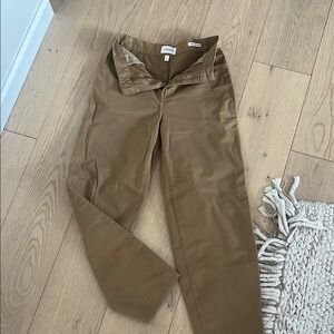 Frame Barrel Pants- High rise